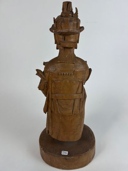 CHINA, 19th century
STATUE made of natural...