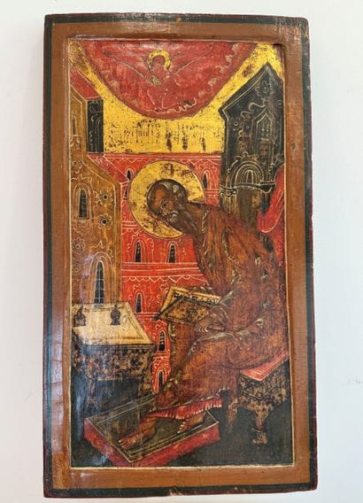 LARGE Russian icon of Saint Matthew the Evangelist...