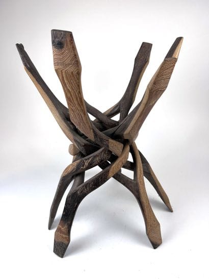 System Tripod, Africa
Wood with a light brown...