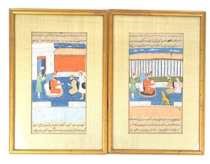 IRAN, Qajar Dynasty, 19th–20th centuries
TWO...