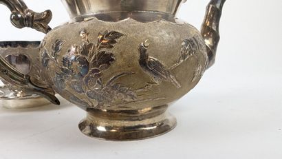 CHINA, circa 1900
Silver (900) COFFEE SET,...
