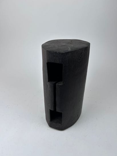 SLOT DRUM, African style
Wood with a black...