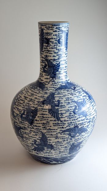CHINA, early 20th century
LARGE blue and...