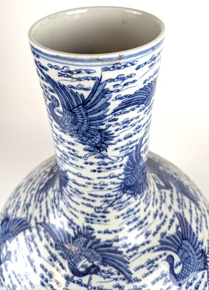 CHINA, early 20th century
LARGE blue and...