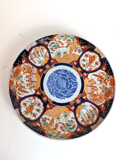JAPAN, circa 1900
CIRCULAR PLAT in porcelain...