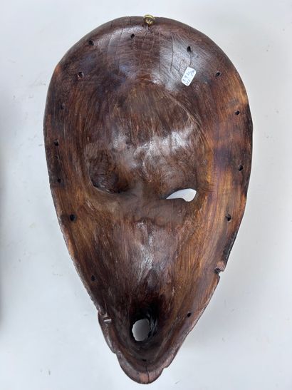 SET OF TWO Songye-style MASKS, Democratic...