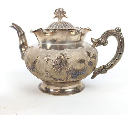 CHINA, circa 1900
Silver (900) COFFEE SET,...
