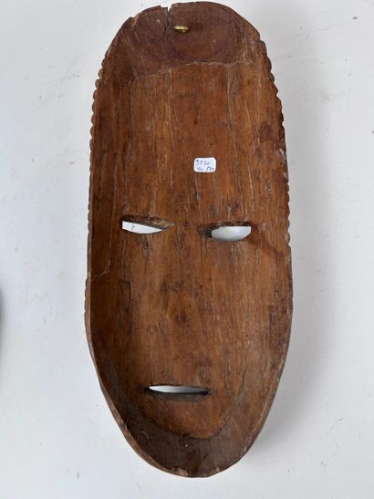 SET OF FOUR AFRICAN-STYLE MASKS
Wood with...