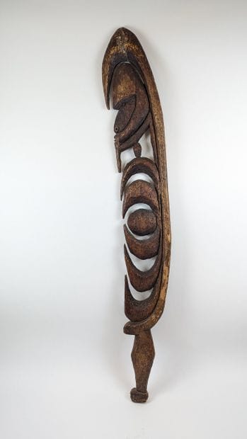 Yipwon-style hook sculpture; Middle Sepik...