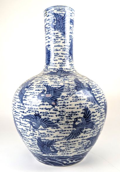 CHINA, early 20th century
LARGE blue and...