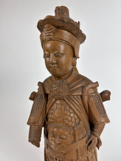CHINA, 19th century
STATUE made of natural...