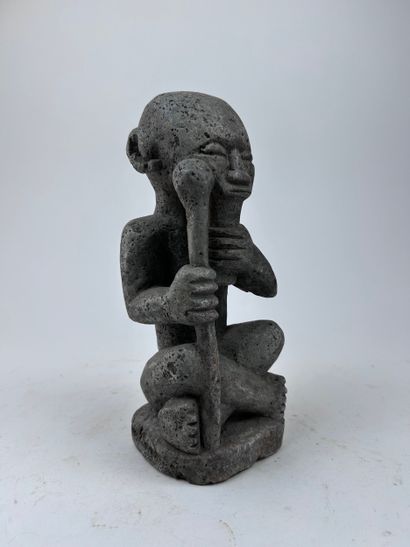 SET OF TWO NTADI-STYLE STATUETTES from the...