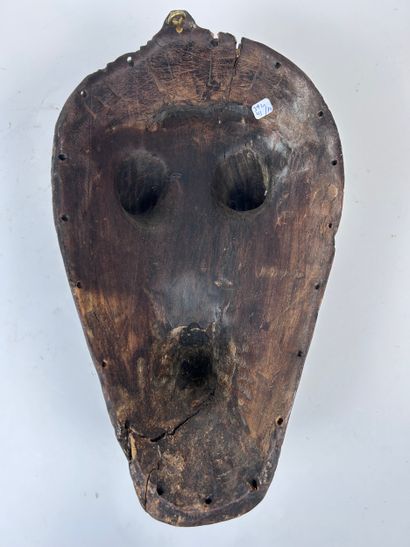 SET OF TWO Songye-style MASKS, Democratic...