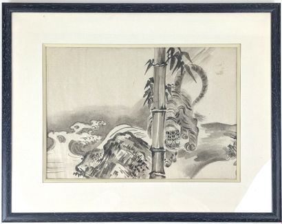 Chinese School (20th century)
Tiger on the...