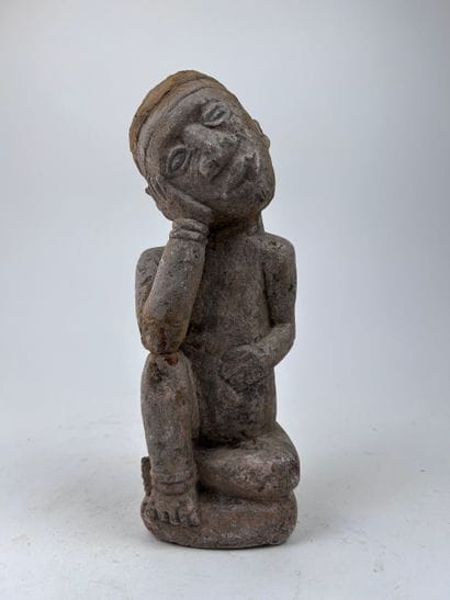 SET OF TWO NTADI-STYLE STATUETTES from the...