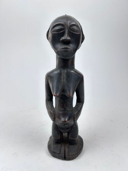 SET OF THREE AFRICAN-STYLE OBJECTS
Kongo...