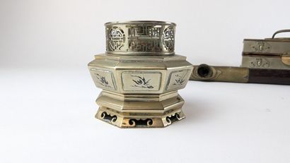CHINA, circa 1900
OPIUM SMOKING SET, consisting...
