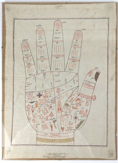 INDIA, 20th century
Hastakara Yantra
Ink...