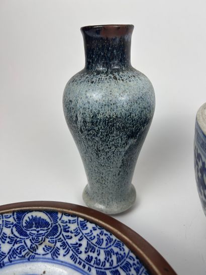 CHINA, 19th century
LOT consisting of a blue-and-white...