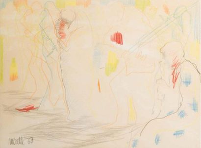 Raymond MORETTI (1931-2005)
Composition aux...