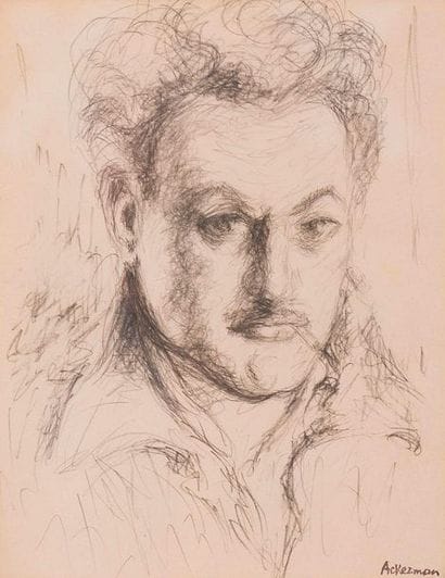 Paul ACKERMAN (1908 - 1981)
Autoportrait...