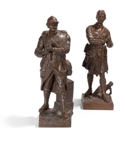 Emile Jospeh CARLIER (1849-1927)
Soldat francais...