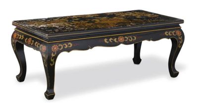 Fauteuil « Voltaire » en acajou mouluré et...