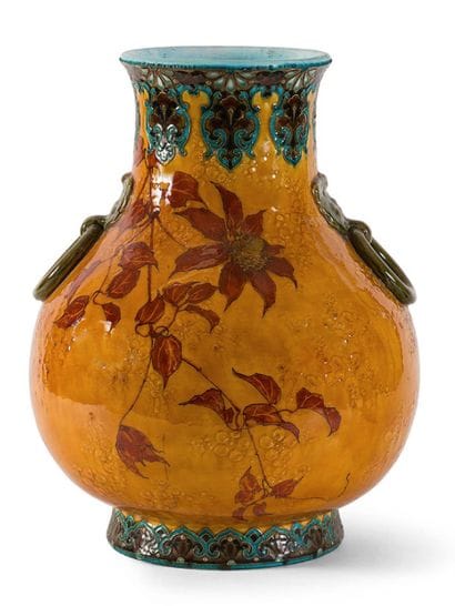 SEVRES Félix OPTAT MILET (1838-1911), céramiste,...