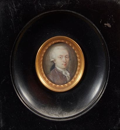 Ecole FRANCAISE de la fin du XVIIIe siècle
Portrait...