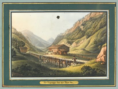 Ecole AUTRICHIENNE du XIXe siècle
Ensemble...