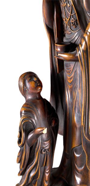 JAPAN, Meiji period (1868-1912)
Kanon
Wooden...