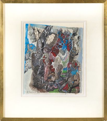 Aristide CAILLAUD (1902-1990) 
Femme étonnée,...
