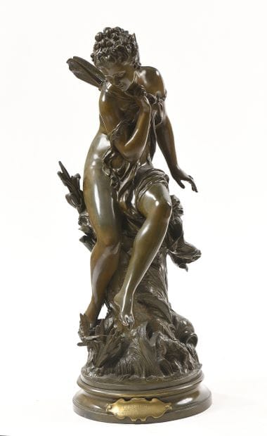 Mathurin MOREAU (1822-1912)
Libellule ou...