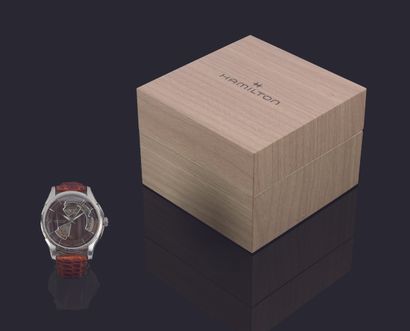 HAMILTON. Jazzmaster Open Heart. 
Men's wristwatch...