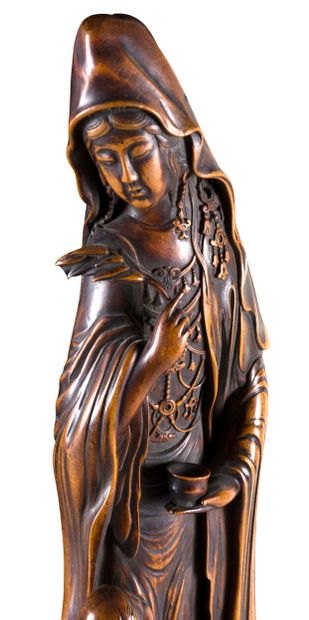 JAPAN, Meiji period (1868-1912)
Kanon
Wooden...