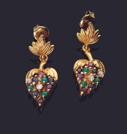 (ADDED TO CATALOGUE) Pair of gilded metal...