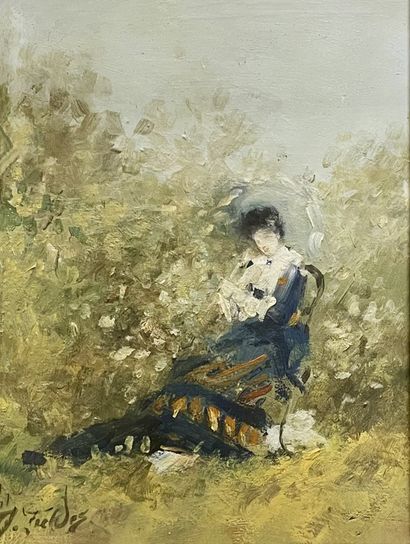 Early 20th century SPANISH school
Woman in...