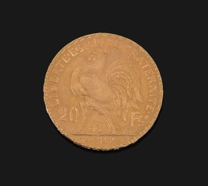 20 Francs gold Marianne 1910
Third Republic
Diam....