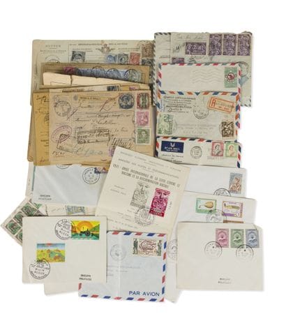 Set of postal orders with interesting
interesting...