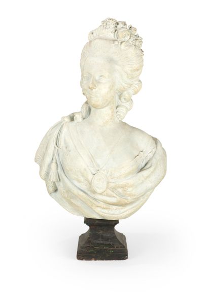 After Felix LECOMTE (1737-1817)
Bust of Marie-Antoinette
Painted...