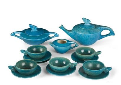 Edmond LACHENAL (1855-1948)
Turquoise blue...