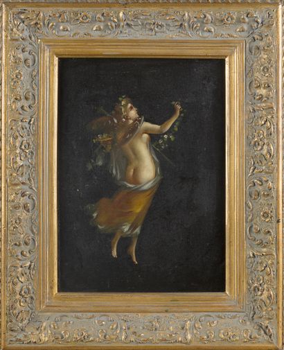 École ITALIENNE du XIXe siècle
Figures allégoriques
Trois...