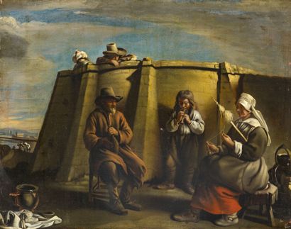 18th century FRENCH school, follower of the...