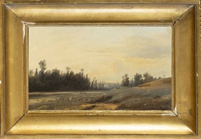 Antoine GUINDRAND (1801-1843)
Bord de rivière
Sur...