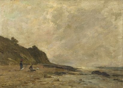 Ecole FRANCAISE du XIXe siècle
Honfleur
Huile...