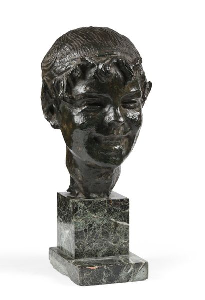 Germaine HOURY (20th century)
Head of a faun
Lost-wax...
