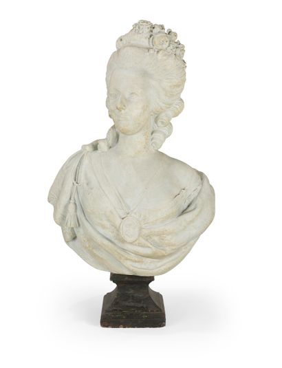 After Felix LECOMTE (1737-1817)
Bust of Marie-Antoinette
Painted...