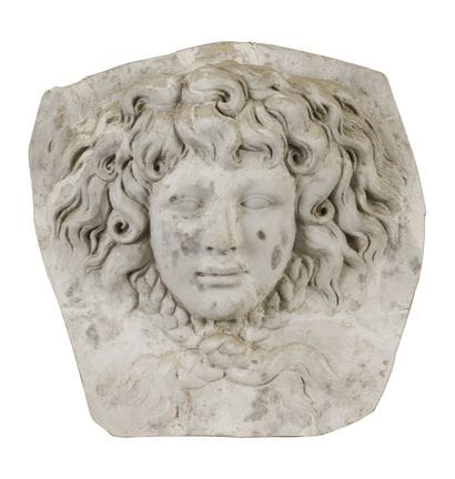 20th century FRENCH SCHOOL
Medusa head, 1983
Sculpture...