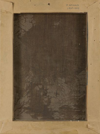 François REYNAUD (1825-1909)
Le fourneau
Huile...