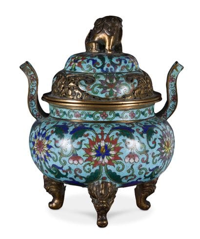 CHINA - Late 19th century
Small ormolu and...